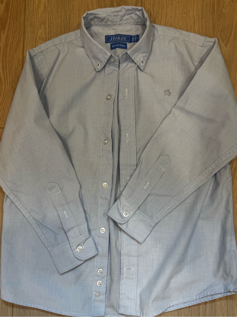 J.Bailey Roscoe Light Blue Button-Down Shirt for boys